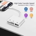 thumbnail image 3 of Usb-c To Sd Card Reader,type C Micro Sd Tf Card Reader,3 In 1 Usb-c To Usb Camera Memory Card Reader Adap, 3 of 5