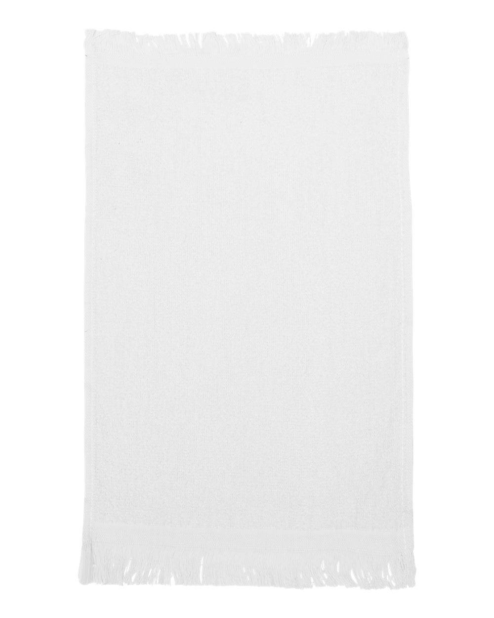 Fringed Fingertip Towel White One Size
