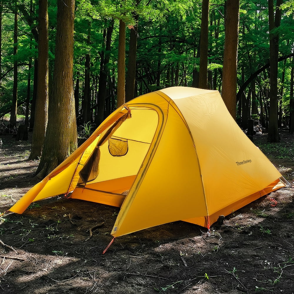 Three Donkeys BreezeUp 1, 2 and 3 Person Lightweight Waterproof