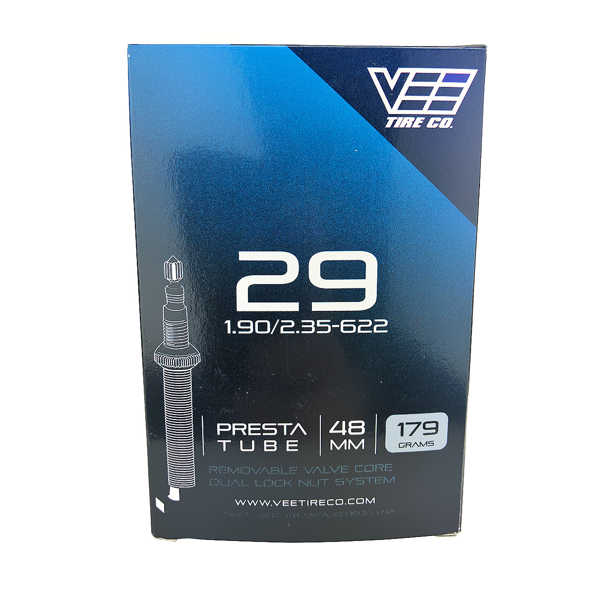 2x XTMASC 29 X 2.35 Mountain Bike Inner Tubes - 40mm Presta Valve (60-622)