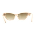 thumbnail image 2 of Womens Mod Squared Cat Eye Sunglasses Beige Brown, 2 of 4