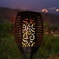 thumbnail image 2 of YouLoveIt 2/4 Pack Solar Torch Lights, 96 LED Flickering Flames Torches Lights Solar Flame Lights Flickering Dancing Flame Landscape Decoration for Garden Patio Yard, 2 of 8