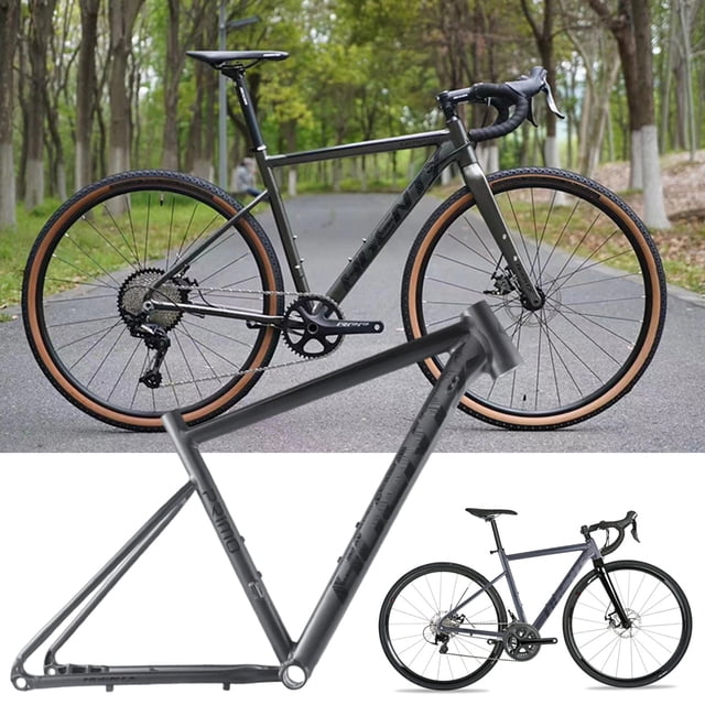 Cuadro de bicicleta de carreras 700C, Cable interno completo, freno de disco, aleación de aluminio para ciclismo