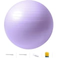 thumbnail image 1 of Yoga Ball， Balance Exercise Ball ， Gym Ball ， Equipped with Hand Pump, Stopper, Stopper Puller It is Very Popular for Sitting Posture and Pelvic Correction., 1 of 5