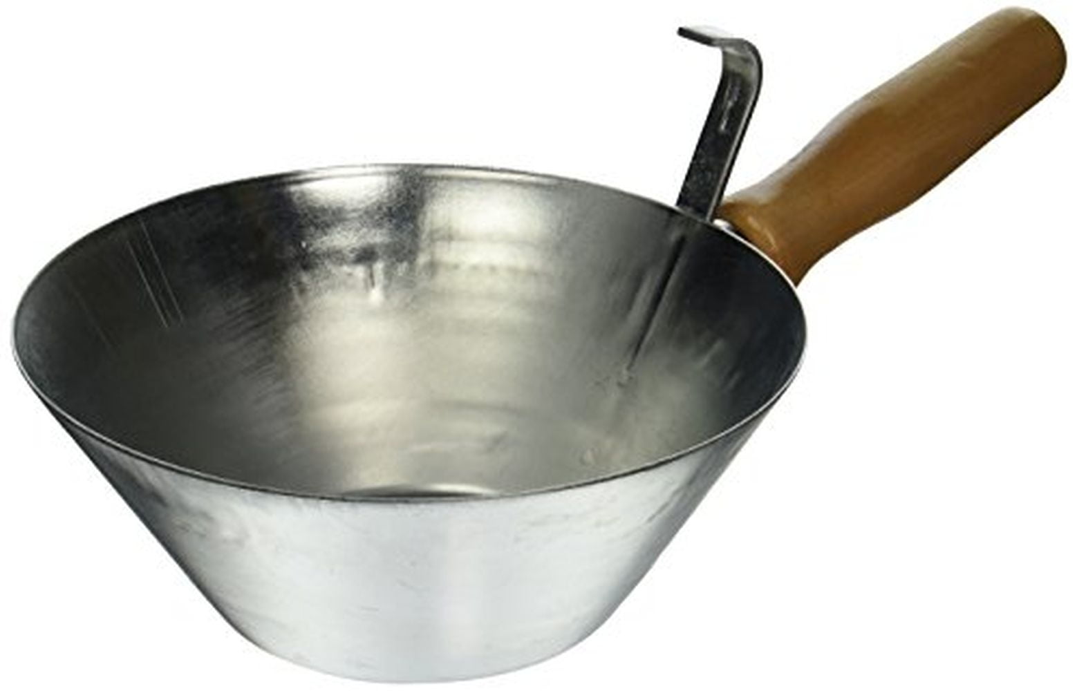 Kraft PL804 Gal Steel Bucket Scoop w/Wood Handle