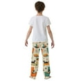 thumbnail image 5 of FORMRS Kids Pajama Pants with Pockets Size 11-12Y Boys Lounge Sleep Bottoms, Black Cats Reading, 5 of 8