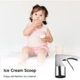 thumbnail image 2 of Cylindrical Ice Cream Scoop Stainless Steel, Big Volume Ice Cream Scoop With Spring-powered Trigger Scoop Old Fashion Style Scoop Nostalgic Scoop Easy To Clean, 2 of 7