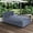 Denim Blue, 70'' Length, variant on Dineli Chaise Lounge Chair Outdoor Bed Lounger Outdoor Couch Sofa for Pool Patio Furniture Foam Filling Bean Bed Chair Lazy Sofa for Outside, Water-Resistant Sunbed (Denim Blue, 70'' Length)