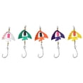 thumbnail image 3 of 5pcs Lure Spin Spoon Twisters Spinner Lure Reflective artificial bait with Box, 3 of 9