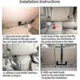 thumbnail image 3 of Universal Car Child Seat Restraint Anchor Mounting Kit For Isofix Belt Connector, Black, 3 of 4