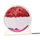 thumbnail image 3 of Lámpara de noche con imagen de arena en movimiento, reloj de arena 3D, mesa para pintar arenas movedizas Rojo 25.5cmx26.5cm, 3 of 9