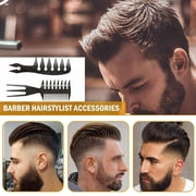 2 PCS Slicked-Back Professional Styling Comb Anti-Static Hair Brush For Men 2021 X6Z4