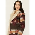 thumbnail image 2 of Idyllwind Women's Lynn Southwestern Print Faux Fur Collar Shacket - IWHO23O45   US, 2 of 4