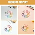 thumbnail image 3 of LOLIPPYY 140pcs Metal Notebook in Assorted Colors for Versatile and Home Use with Sleek Design, 3 of 8