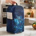 thumbnail image 4 of SEANATIVE Blender Dust Cover with Pockets Sea Turtle Floral Galaxy Blue, 4 of 7