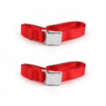 thumbnail image 1 of Ford 1933-1934 Modèle C Avion 2 Points Rouge Tour Baquet Ceinture de Sécurité Kit - 2 Ceintures, 1 of 1