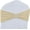 Champagne, variant on 30PCS Premium Spandex Chair Sashes with Buckle Slider, Universal Stretch Chair Cover Bands for Wedding, Party, Banquet, Reception Decoration, Grey