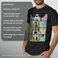 thumbnail image 6 of Men's Mickey & Friends Distressed Group Cropped Portraits Graphic Tee,, 6 of 9