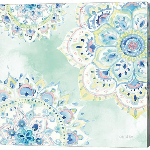 Metaverse C959297-0120000-AAAACMA Jaipur IV by Danhui Nai Canvas Wall Art - 12 x 12 in.