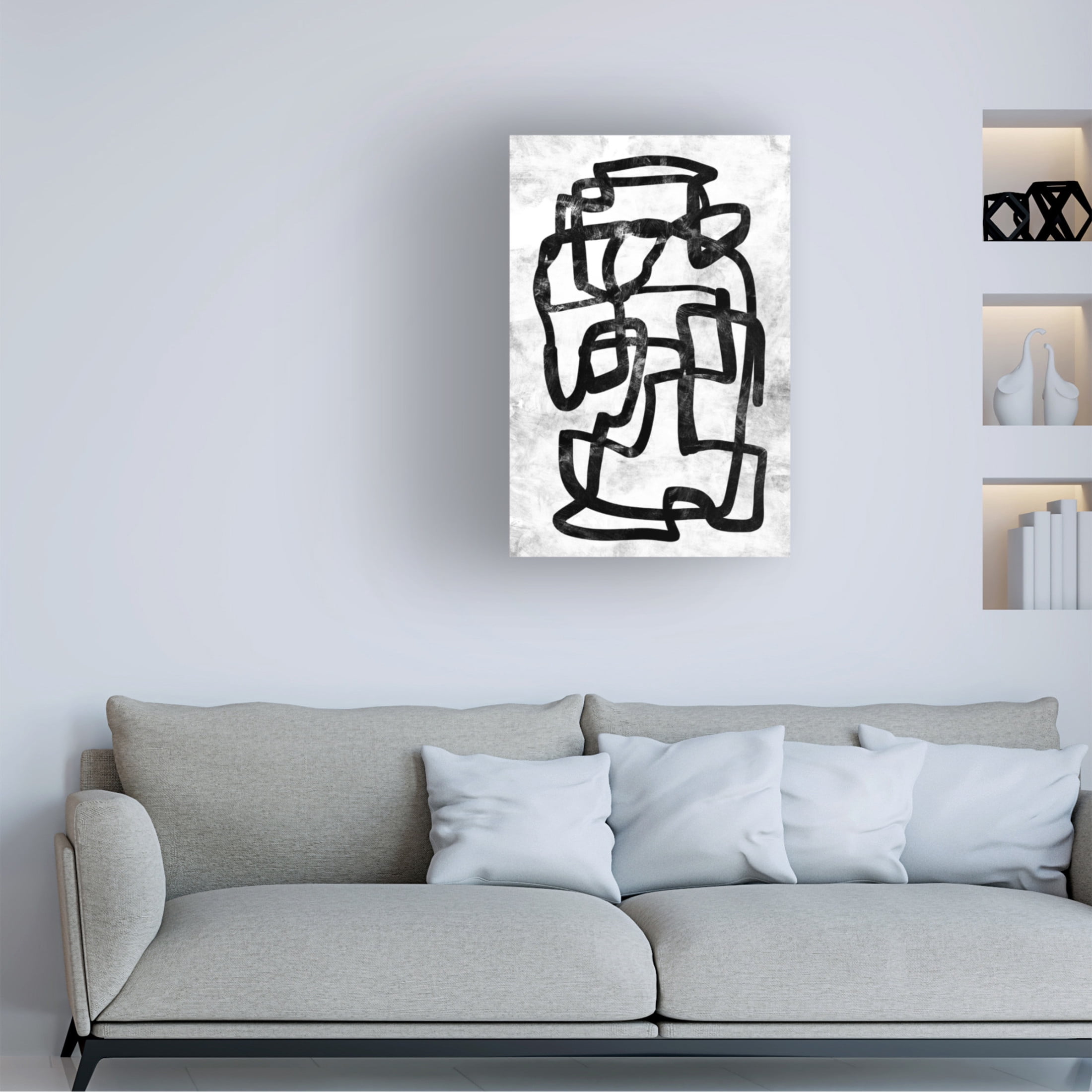 Trademark Fine Art Dan Hobday Storyline Canvas Wall Art