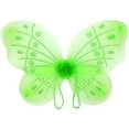 thumbnail image 2 of KAWELL Princess Tiana Dress Party Costume for Little Girls Fancy Christmas/Halloween Child Role Play Green Fairy Skirt with Wings ,3/4t, 2 of 5