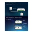 thumbnail image 4 of ES32 Stair Controller PIR Sensor 32CH Single Color 2CH RGB Pixel SPI LED Strip Dimmer Stairway Light Controller 5V-24V, 4 of 6