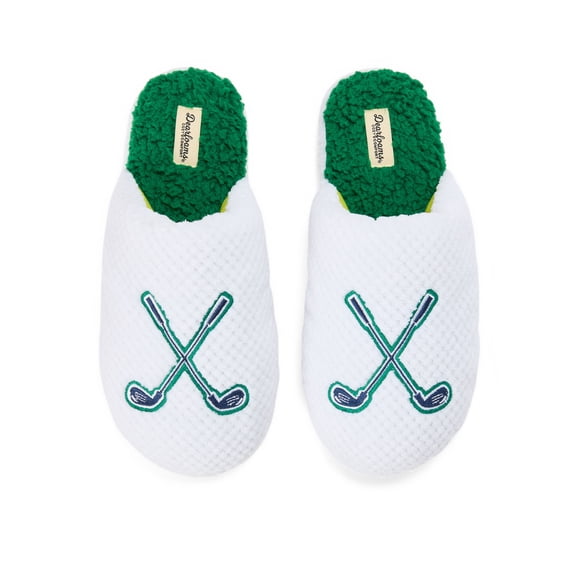 Dearfoams Father’s Day Sports Scuff Slippers