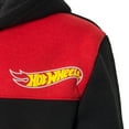 thumbnail image 4 of Hot Wheels Fleece Half Zip Hoodie Toddler to Big Kid, 4 of 5