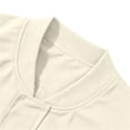 thumbnail image 5 of Mens Bomber Jacket Lightweight Thin Windbreaker Jackets Casual Summer Coats with Zipper Pockets Khaki M, 5 of 7