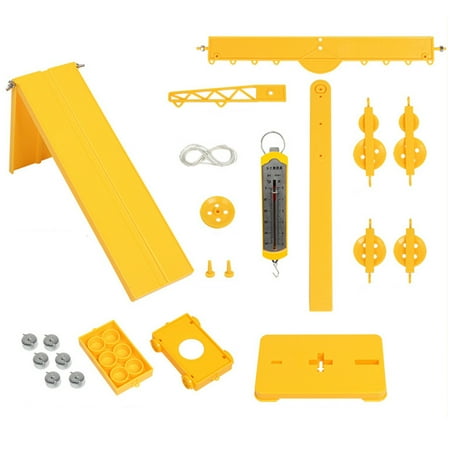 Mechanics and Friction Experiment Set with Pulley and Accessories Classroom Mechanics Principles Teaching Props