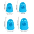 thumbnail image 4 of Fiudx Púas de Pulgar para Guitarra, de Celuloide, con Agarre Cómodo, Mejoran El Sonido, para Guitarras Acústicas y Clásicas, Paquete de 10, Variedad Multicolor, Ideales para Guitarristas y Principian, 4 of 4