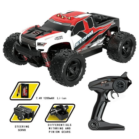 Remote Control Model Cars Electric Toy Off-Road 1:18 Bigfoot Truck for ...