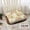 Blue Rose - Thick Cushion, variant on Floral Print Chair Cushions, Dining Chair Cushions, Tufted Indoor Chair Pads, Set of 1, 15.6' x 15.6' x 2'