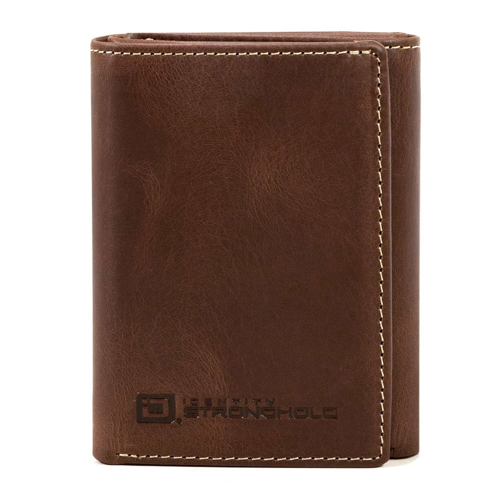 ID Stronghold - ID Stronghold RFID Wallet Trifold Classic Leather - 8 ...