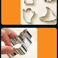 thumbnail image 3 of Halloween Cookie Cutters Set Baking Molds,Professional Grade Cookie and Candy Molds for Cakes,Biscuits,Sandwiches with Beautiful Coated Finish, for Holiday Celebrations and Festive Baking, 3 of 3