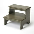 thumbnail image 1 of Butler Specialty Company Melrose Wood Step Stool - Gray, 1 of 4