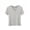 Gray, variant on cfhntfmh Women's Cropped T-Shirts Short Sleeve V Neck Loose Fit Summer Tee Shirts Casual Plain Tops Trendy Clothes