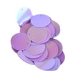 thumbnail image 4 of 85 Pcs Paillettes Rondes Plates 20mm, Paillettes Rondes avec Trou, Accessoires de Coiffe DIY, pour Mariage, Tricot, Femmes, 4 of 8