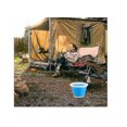 thumbnail image 2 of Collapsible Bucket With Handle, Mop Bucket, Silicone Portable Fishing Bucket, Bucket For Cleaning, Backpacking, Camping And Outdoor Survival (blue), 2 of 4