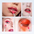 thumbnail image 3 of Silicone Lip Brush, Lip Gloss Wands Lipstick Applicator with Cap for Lip Mask, Lip Cream. (4pcs, Pink), 3 of 5
