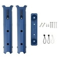 thumbnail image 3 of Colaxi Support de Canne à Pêche 2 Tubes, Réglable Robuste, Portable avec Vis de Montage pour Garage Rangement Bateau Kayak Bleu, 3 of 8