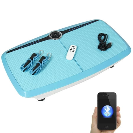 Best Choice Products Dual Motor Full Body 3D Vibration Platform W/ Bluetooth Audio Connection Fitness Exercise