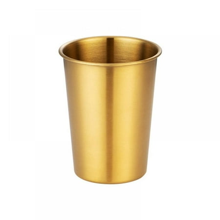

Stainless Steel Pint Cups Shatterproof Cup Tumblers Unbreakable Metal Drinking Glasses for Bar Home Restaurant - 400ml