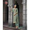 thumbnail image 2 of Indian Pakistani Designer Ethnic Wear Stitched Shalwar Kameez Trouser Pant with Dupatta Suits ( Pistachio Green, XL - 44 ), 2 of 5