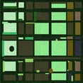 thumbnail image 1 of Ahgly Company Machine Washable Indoor Square Transitional Midnight Gray Area Rugs, 5' Square, 1 of 7