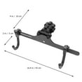thumbnail image 5 of Bike Wall Mount Rack with Heavy Duty Steel Construction for Home Garage Storage Black 70-100, 5 of 8