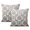 Modern Simple Farmhouse-25, variant on Farmhouse Chic Grey and Beige Patchwork Throw Pillow Covers, 16x16 Inch (Pack of 2) for Modern Home Decor