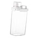 thumbnail image 5 of Contenedor de detergente para ropa, caja de almacenamiento, multiusos, resistente, transparente, hermético, dispensador de suavizante, barril para det 2300 ml, 5 of 9