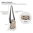 thumbnail image 6 of HELLHERO Leakproof Crossbody Small Crossbody Bags for Daily Commute or Casual Outings(Butterflies), 6 of 7