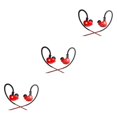 thumbnail image 4 of Seitruly VK3 Auricular 3.5mm In-Ear Auriculares Micrófono Estéreo Auricular Smartphone Manos libres Gaming Sport Auriculares Type1 NO1, 4 of 6